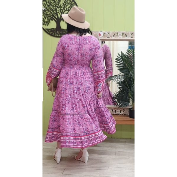 Camilla Maxi Dress – Pink